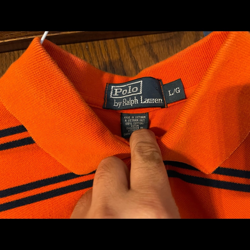 Vintage Polo Ralph Laurent short sleeve polo shirt